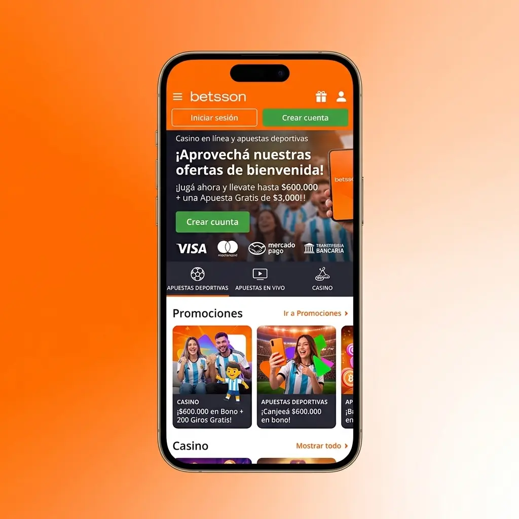 Guía para depositar dinero en Betsson Argentina con métodos como MercadoPago, Pago24 y más