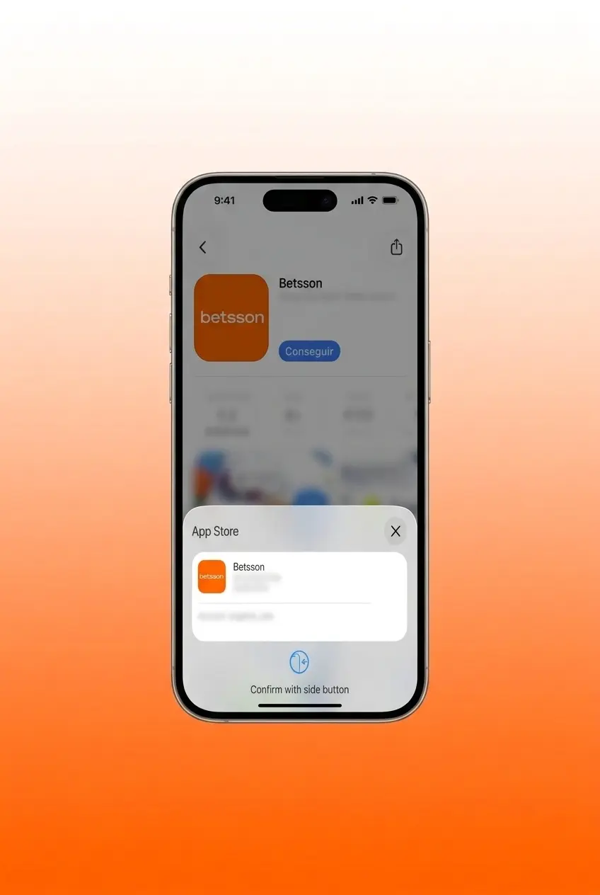 Pasos para descargar e instalar la app de Betsson en iOS desde la App Store en iPhone o iPad
