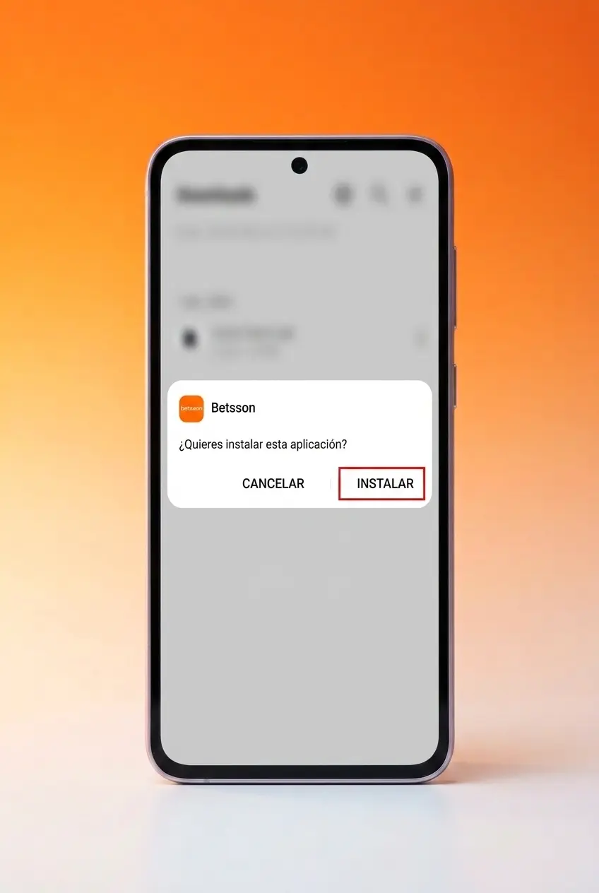 Pasos para descargar e instalar el APK de Betsson en Android desde el sitio oficial
