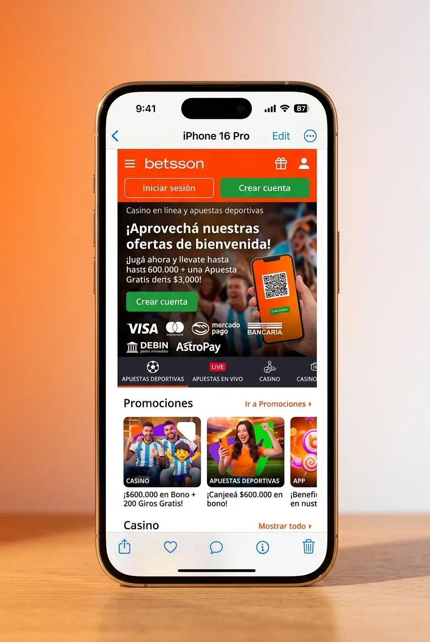 Pasos para empezar a jugar en el casino en vivo de Betsson con dealers reales y bono de bienvenida