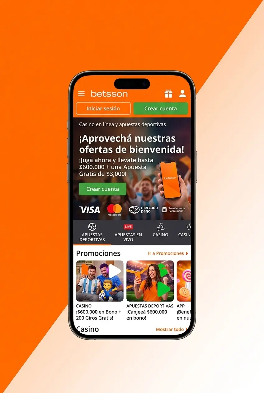 Guía paso a paso para reclamar el bono de registro en Betsson Argentina con depósito mínimo de ARS 2.000