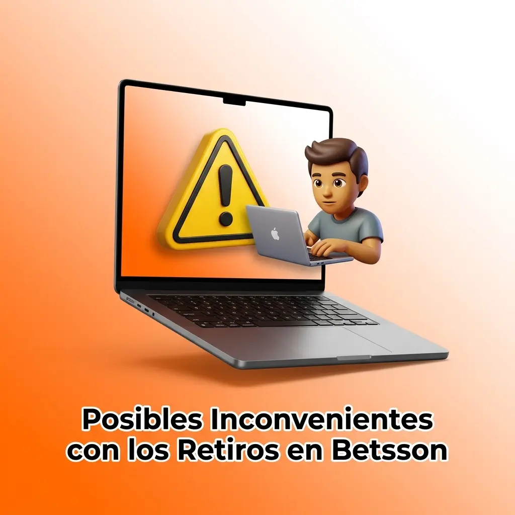 Posibles inconvenientes en retiros de Betsson: cuenta sin verificar, bonos pendientes, métodos no vinculados y demoras.