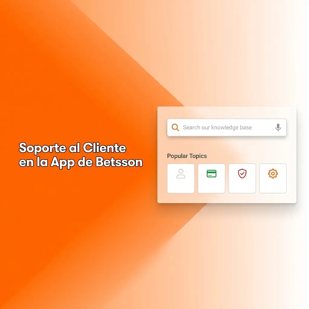 Soporte al cliente en la app de Betsson Argentina: chat en vivo, email, FAQ y juego responsable