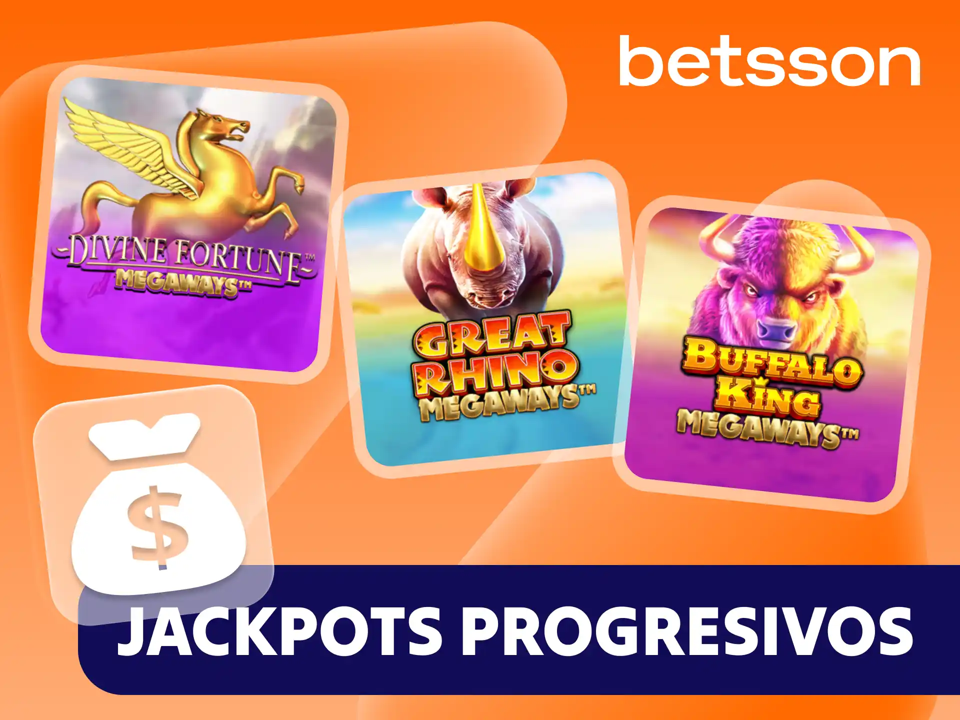 Descubre las tragamonedas con bote progresivo en la plataforma del casino Betsson.